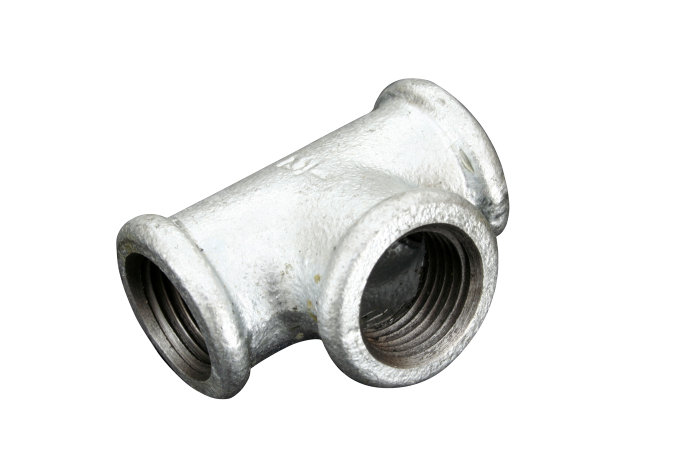 Galvaniseret T-stykke 3/4