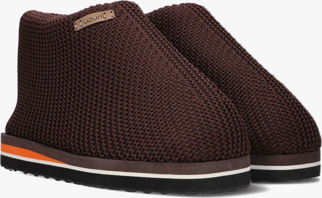 UZURII bruine uzurii pantoffels cosy moonboots