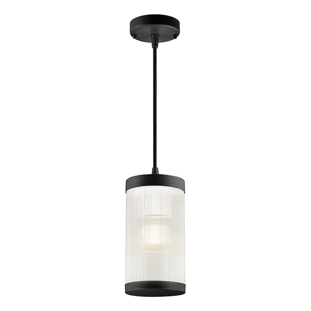TAKLAMPE NORDLUX COUPAR SVART UTENDØRS