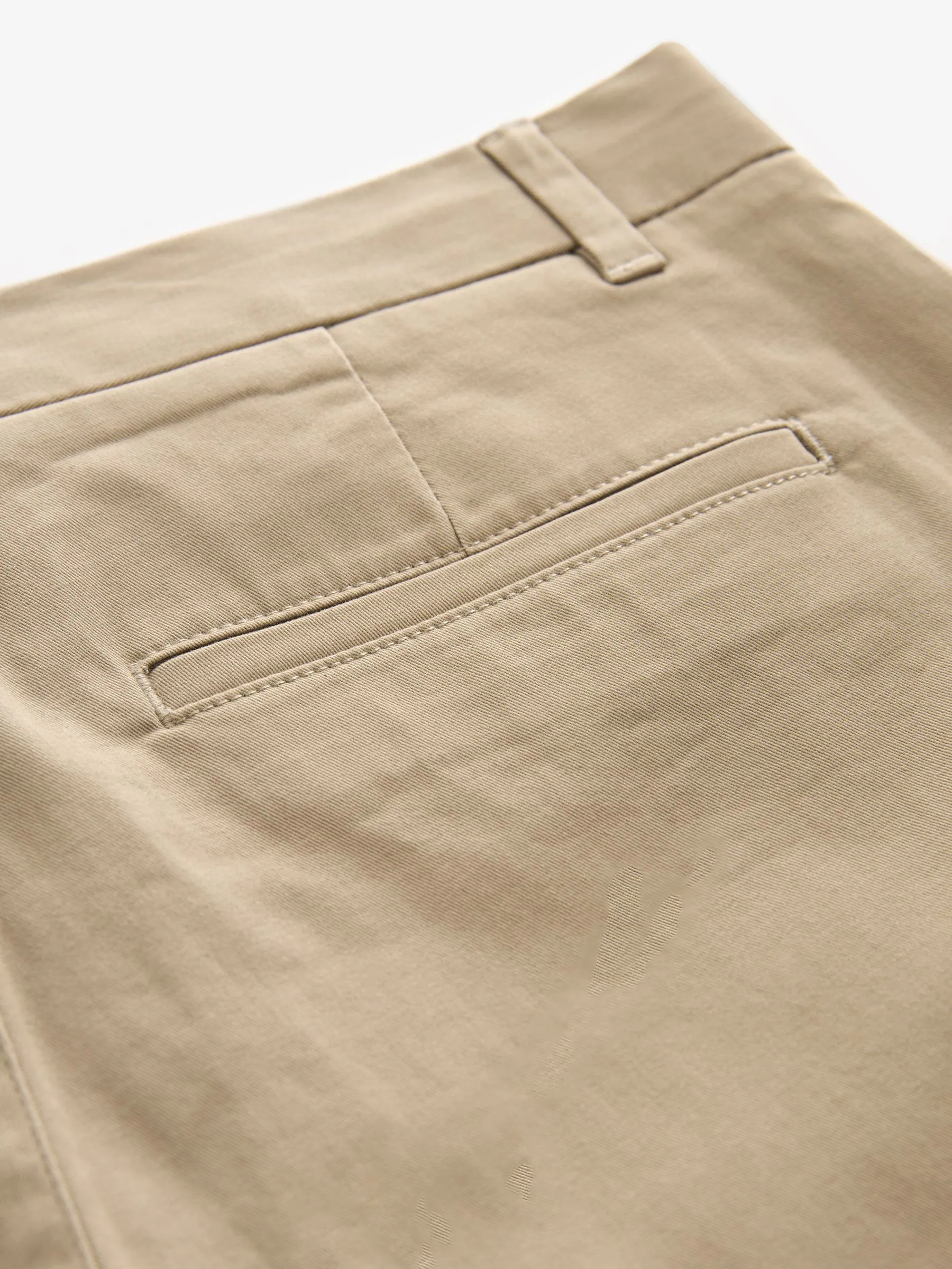 Pastelgeel - Skinny-fit stretchchino