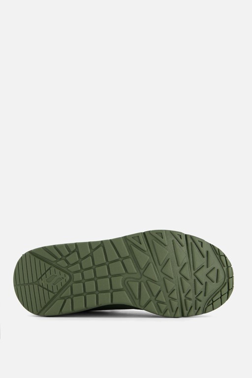 Skechers Uno Stand On Air Sneakers groen Textiel