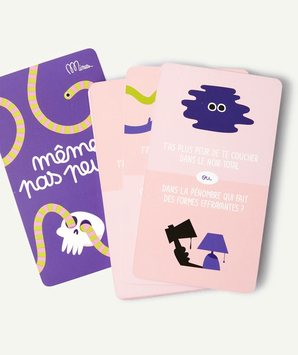 MINUSJEUX DE CARTE MÊME PAS PEUR