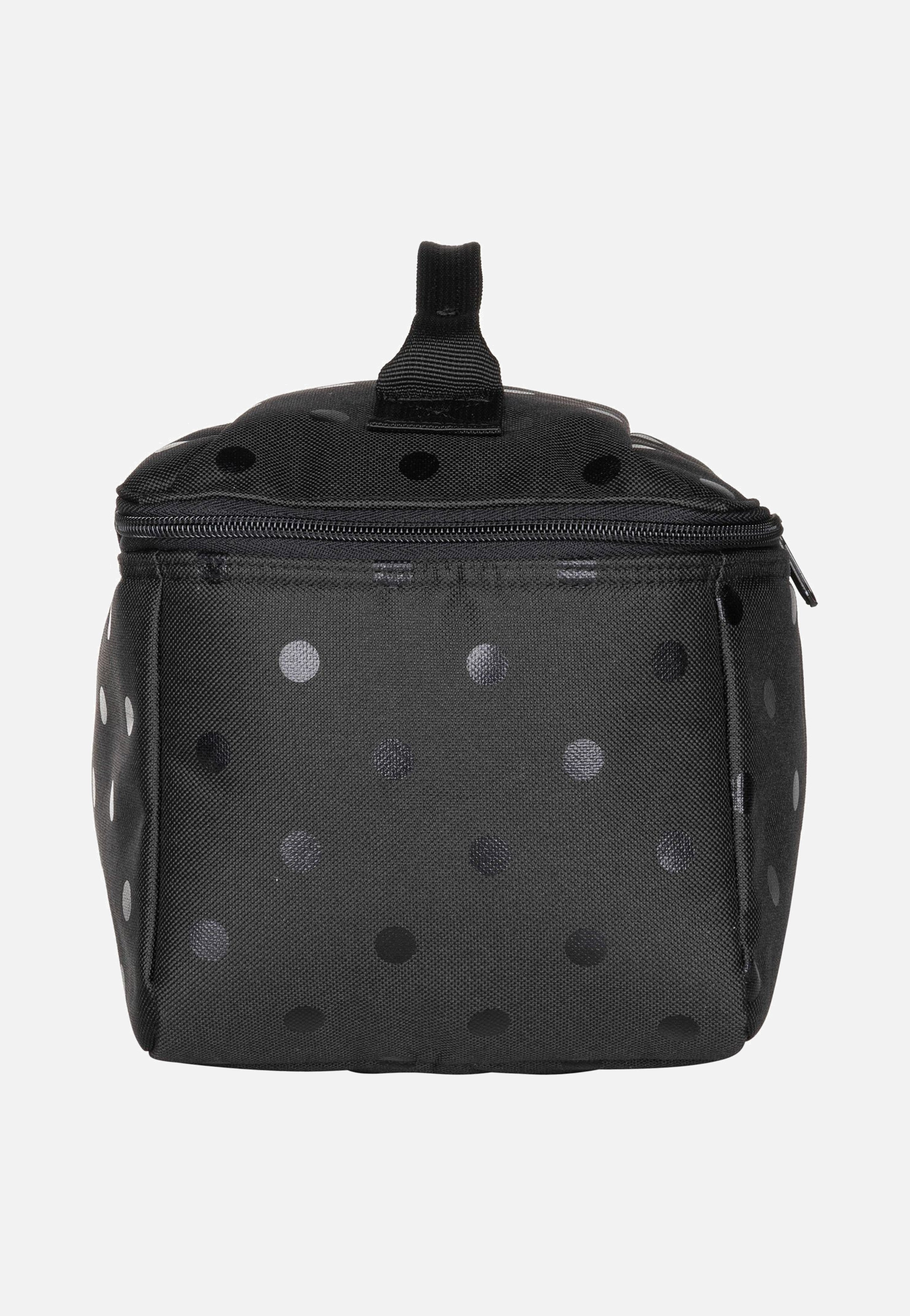 beautycase Glossy Dots Black - Kosmetikkoffer