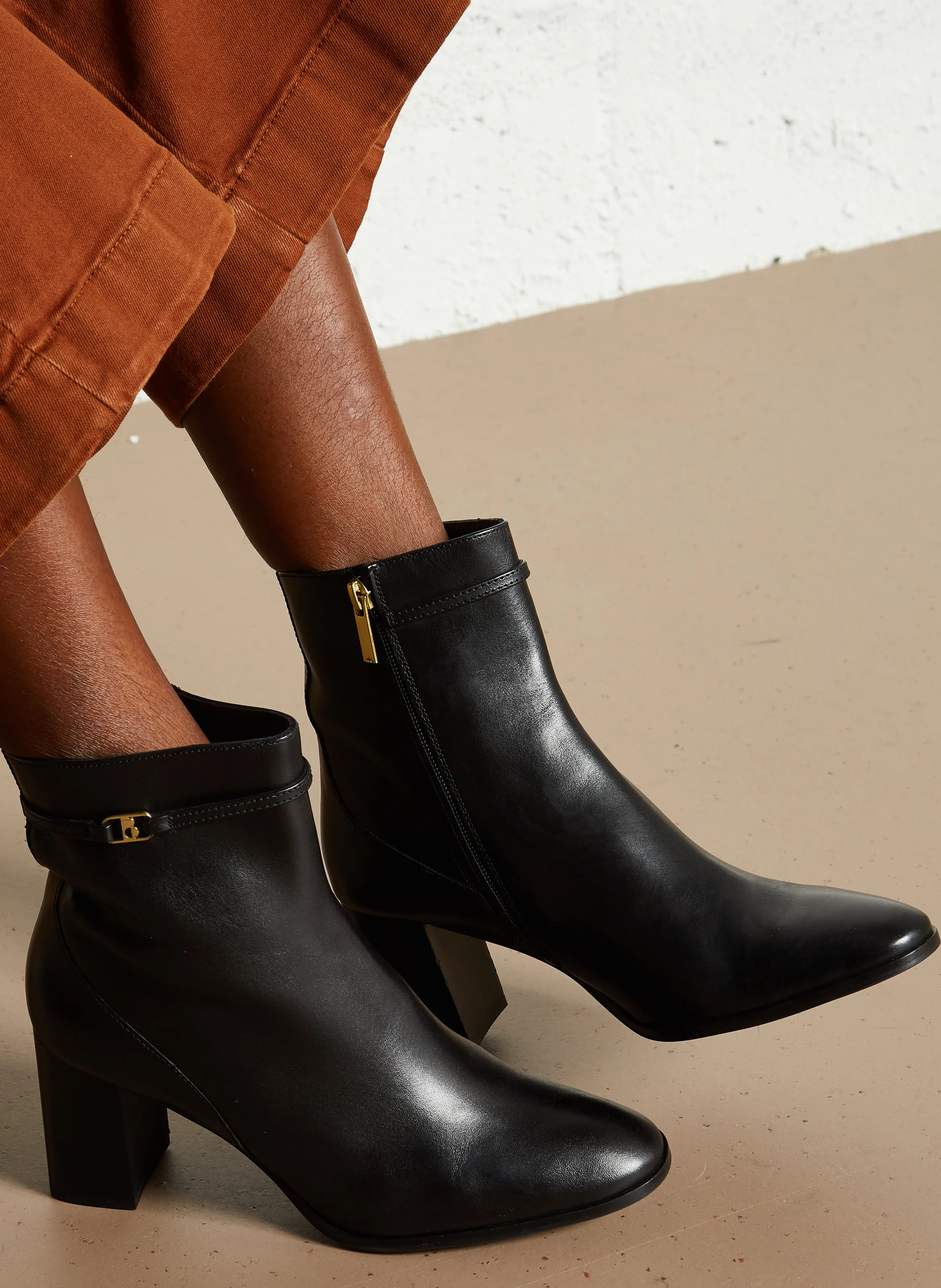 ELIZA - Bottines en cuir | Noir