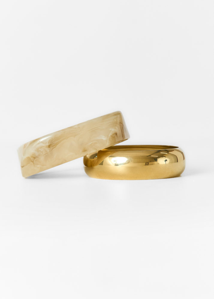 Bangle set ivoor