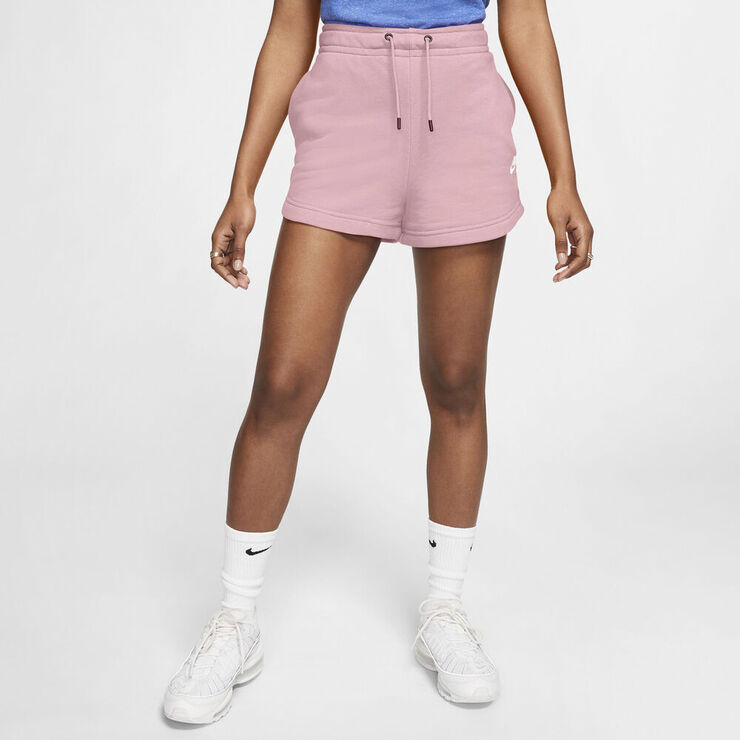 Nike Sportswear Essential Frotte Shorts Pink