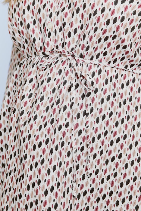 Bellieva-Bluse, Umstandsmode, Knopfleiste, 3/4-Ärmel, Biobaumwolle, GOTS