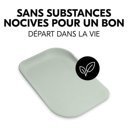 Matelas à langer Change N Clean - Vert Sage - HAUCK