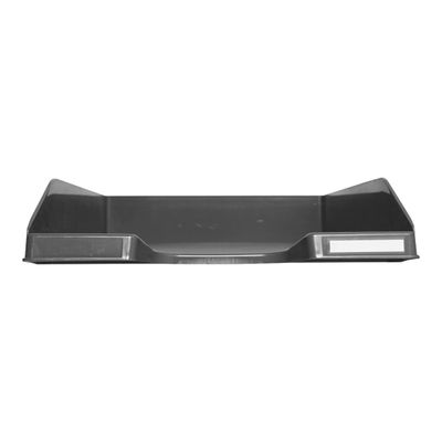 Exacompta COMBO Glossy - Corbeille à courrier gris anthracite