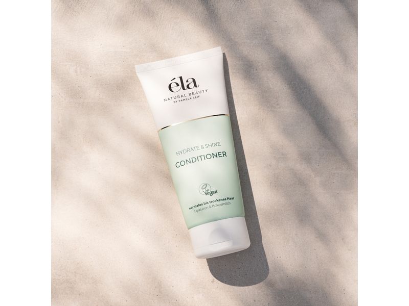 éla Natural Beauty Haarspülung Hydrate and Shine 200 ml Natürlicher Conditioner für leichte Kämmbarkeit und natürlichen Glanz