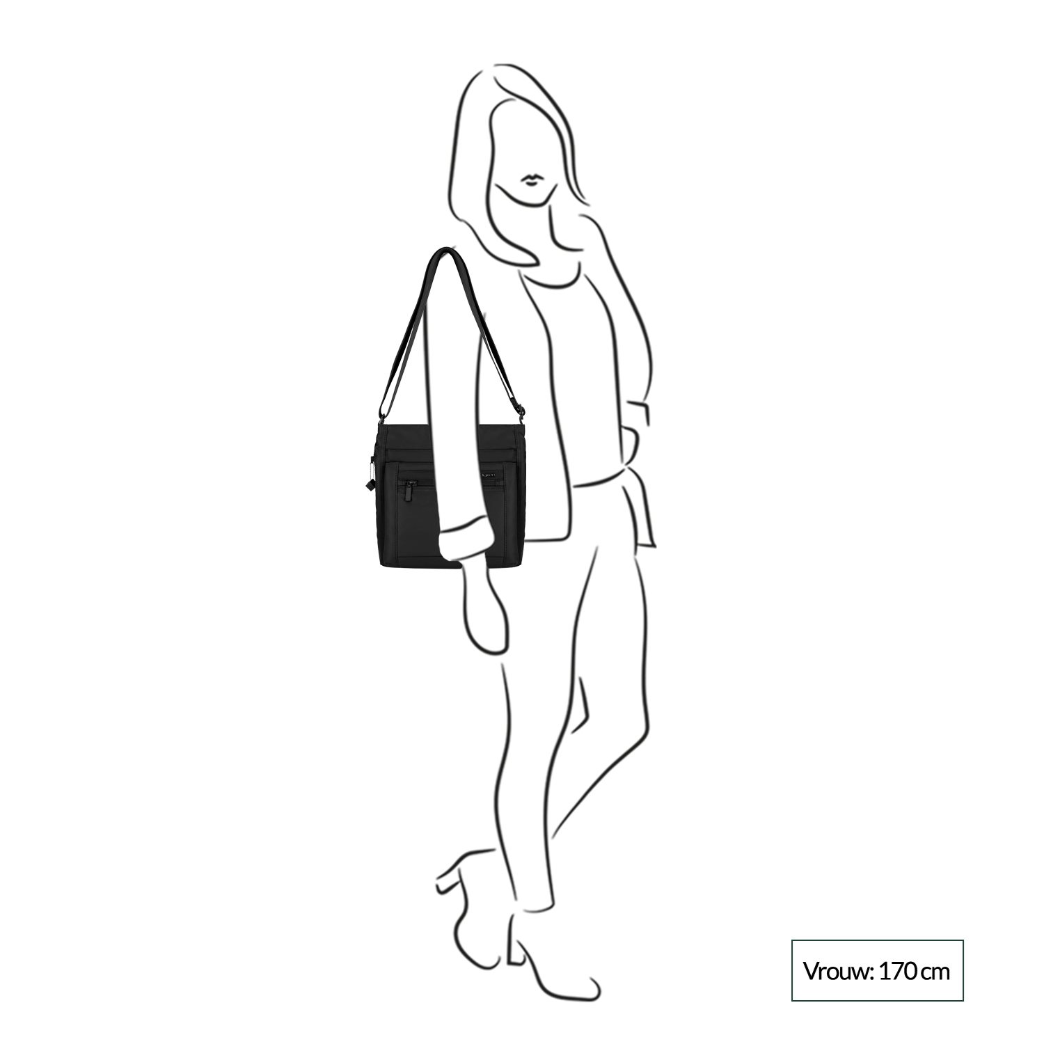 Hedgren Inner City Orva Schoudertas black