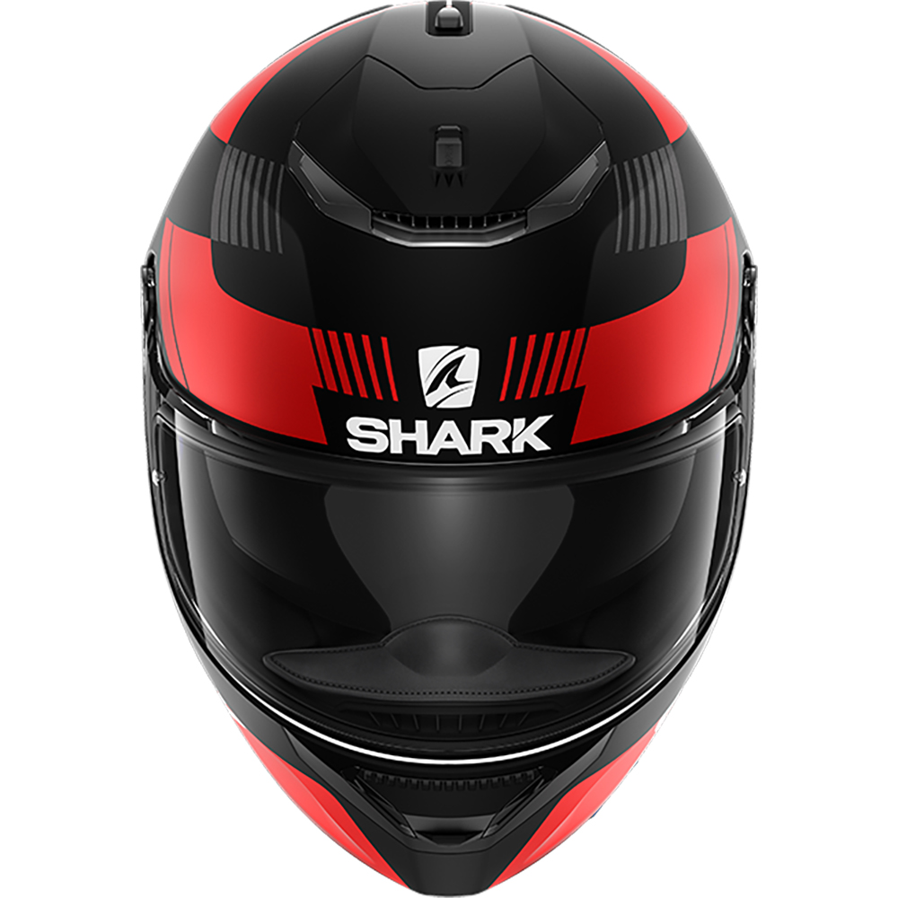 Shark - Casque Spartan Strad Noir Mat / Rouge