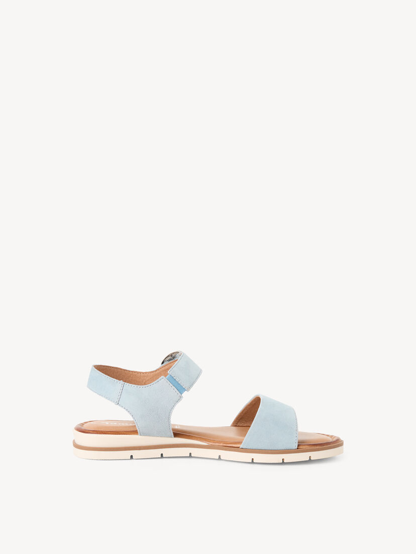 Leren Sandaal - blauw