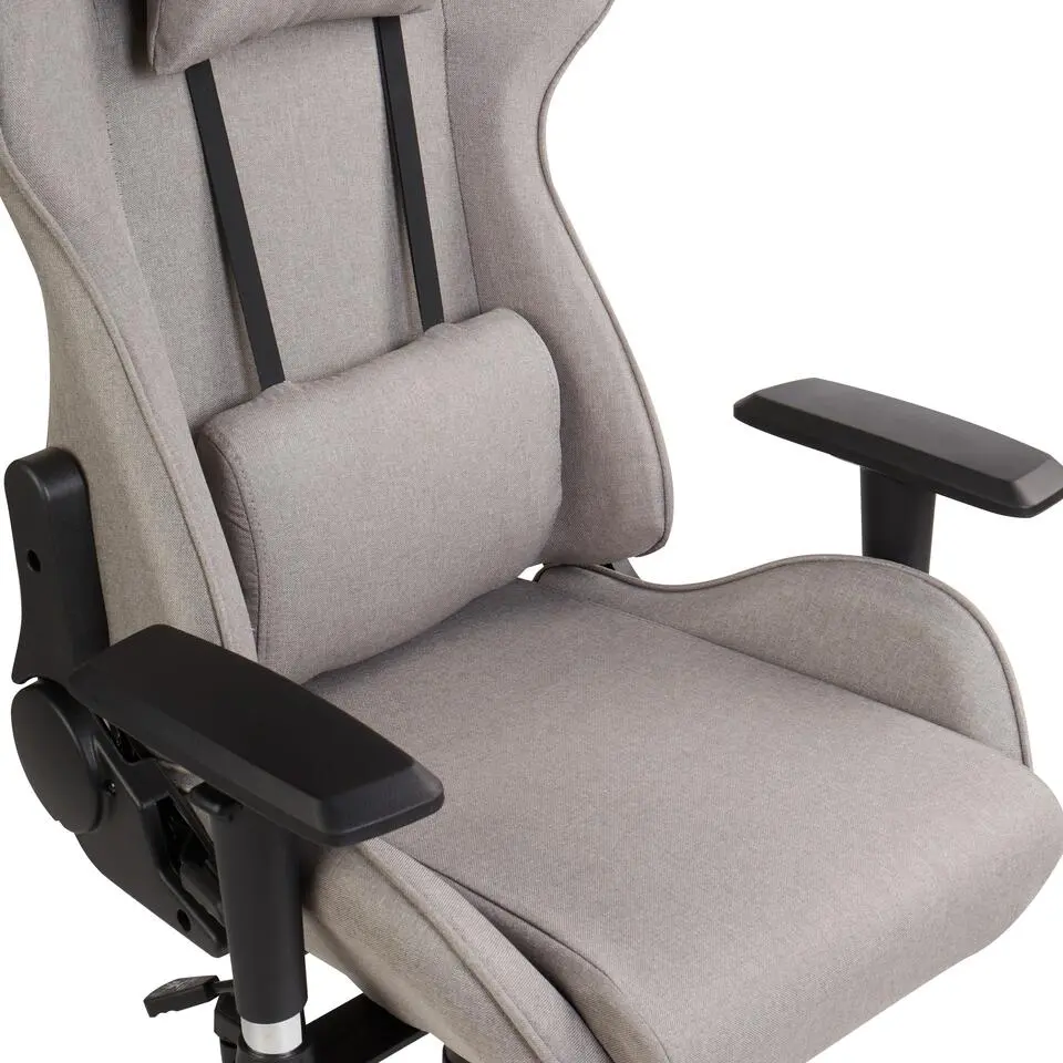WARRIOR - Gamestoel - Beige - Polyester
