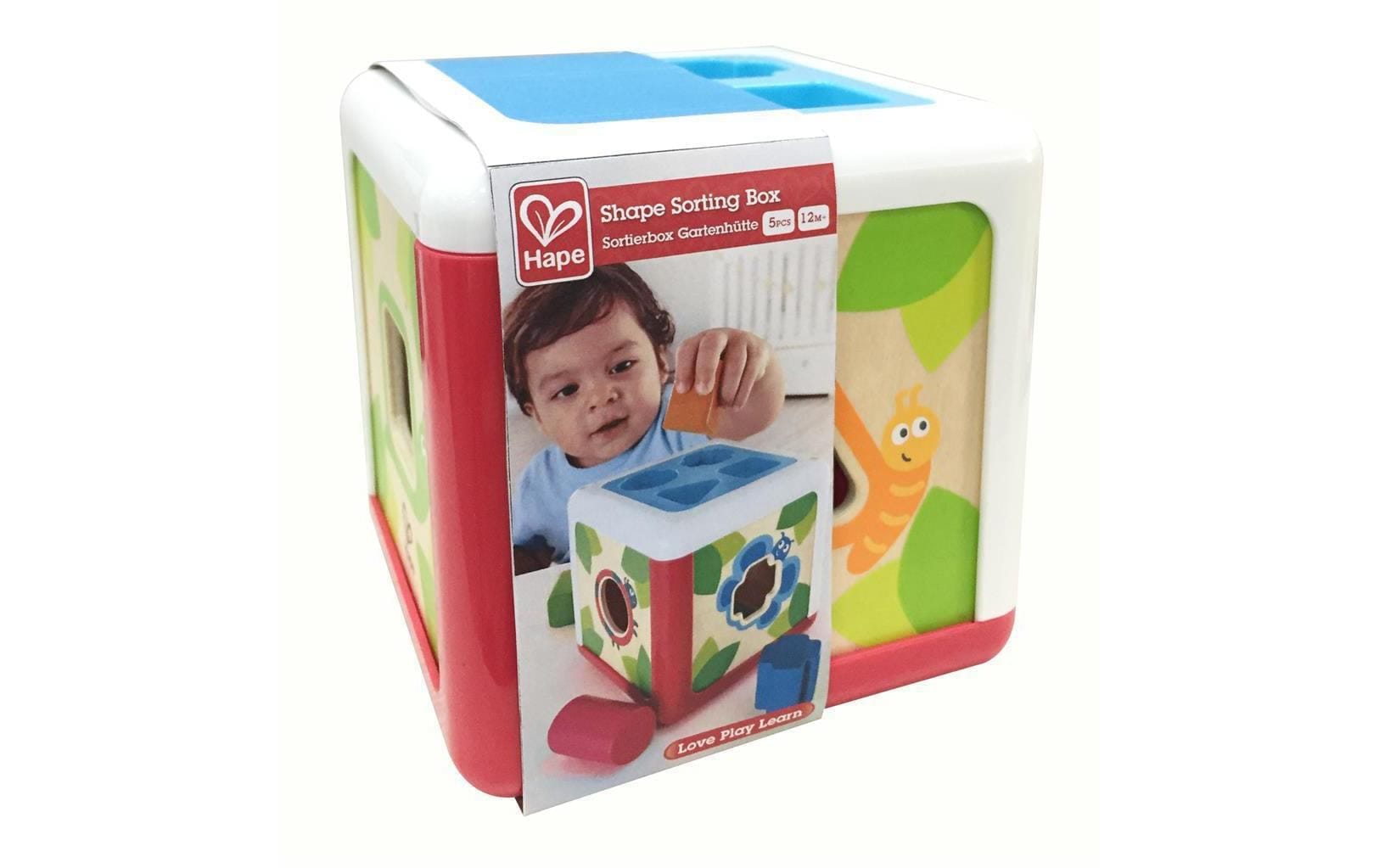 Hape Steckspielzeug »Sortierbox Gartenhütte«