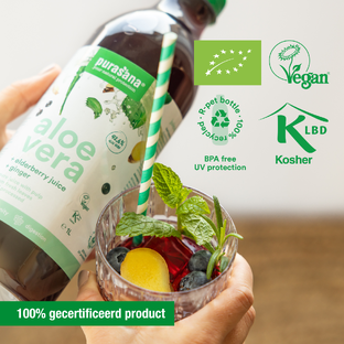 Purasana Aloë Vera Vlierbessen Sap 1LT