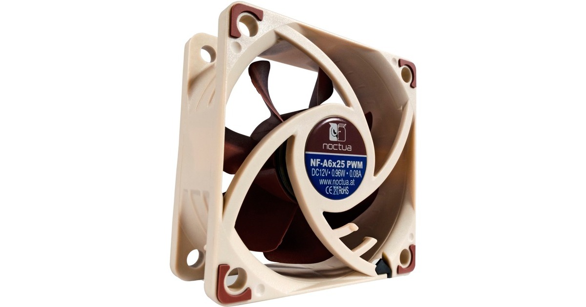 NoctuaNF-A6x25 PWM case fan  (60 x 60 x 25 mm)