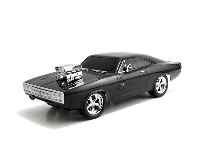 Jada Toys Dodge Charger 1970 Fast & Furious RTR, 1:16 Ferngesteuertes Auto aus Fast & Furious «Dom's Dodge Charger»