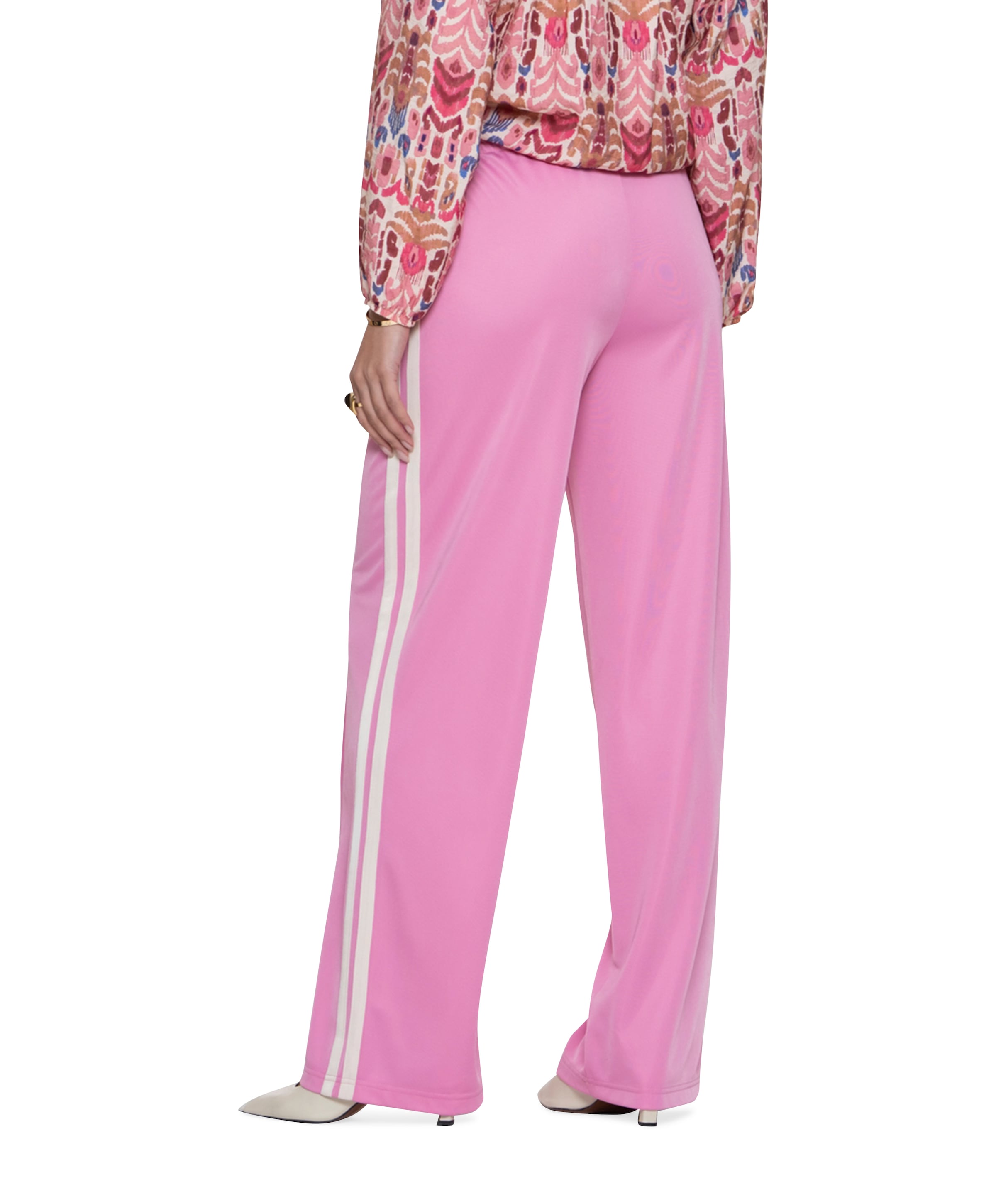 Geisha Track pants dames broek roze