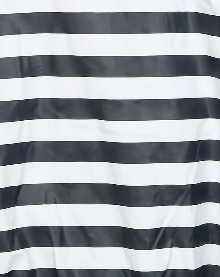 Regenjacke STRIPES ALLOVER mit abnehmbarer Kapuze in navy/weiß