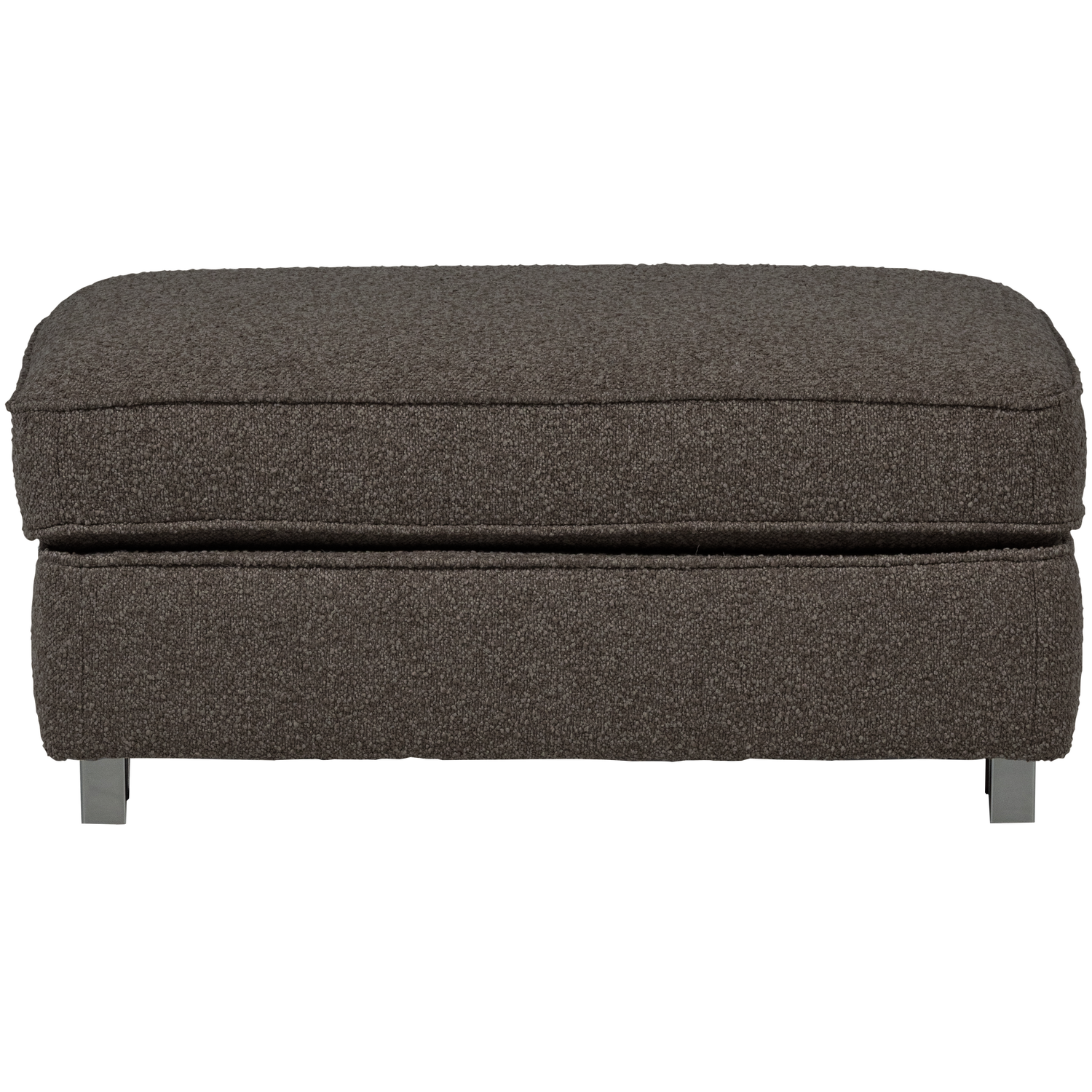 vtwonen Lazy Hocker - Bouclé - Antraciet