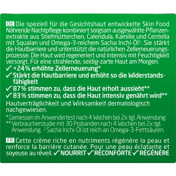 Skin Food Nährende Nachtpflege