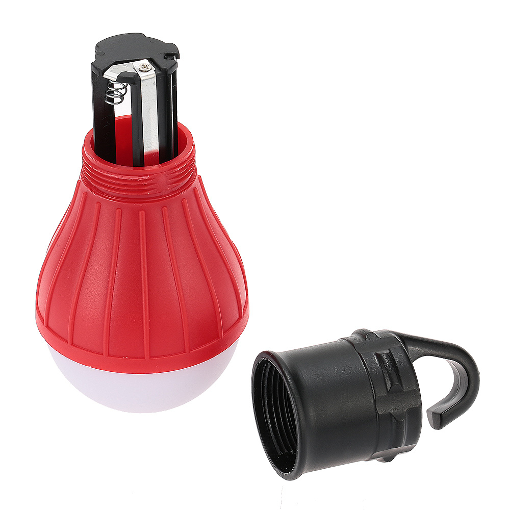 (2er Set) LED Hängelampe Camping Retro Glühbirne 800 Lumen (Batteriebetrieben) - Blau
