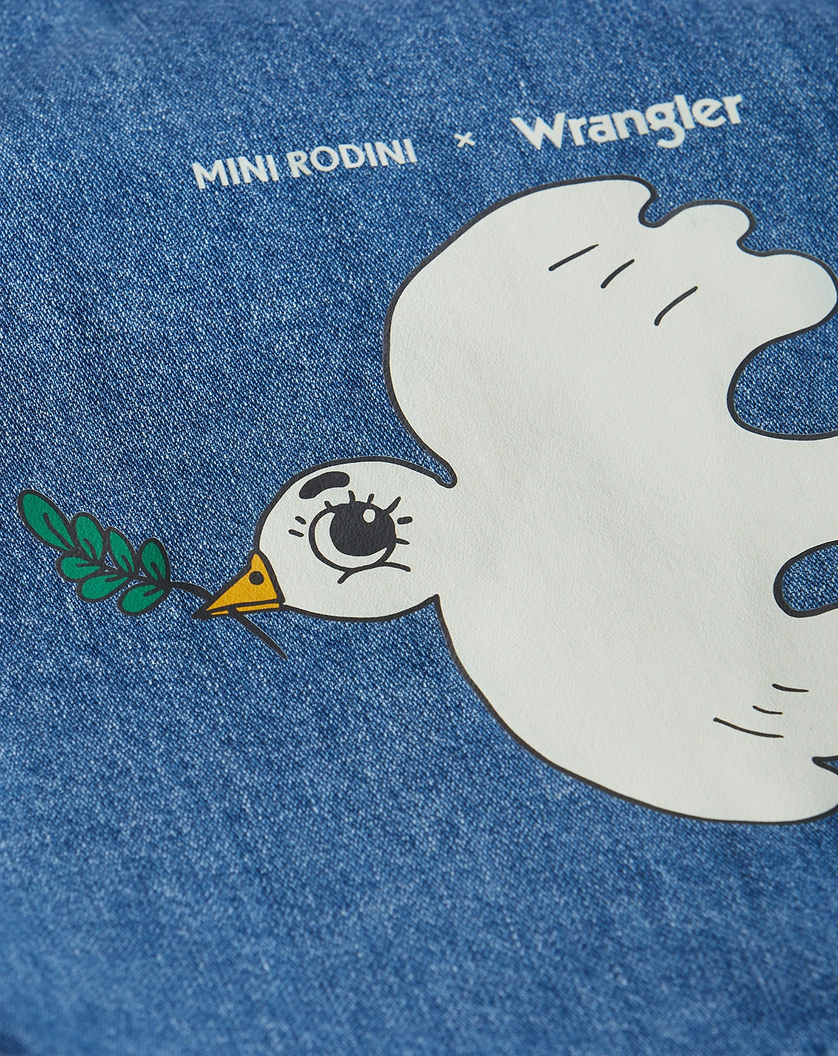 Jeansjacke PEACE DOVE in blue