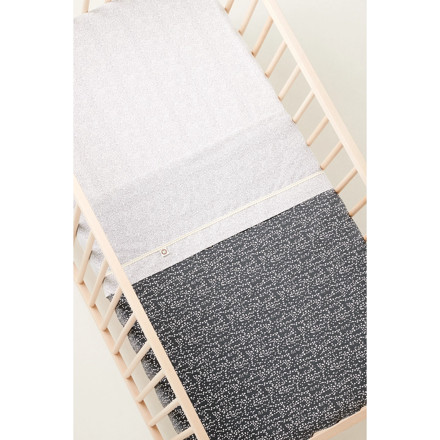 Noppies Decke für das Bettchen Teddy Fancy Dot 100x140 cm Forged Iron