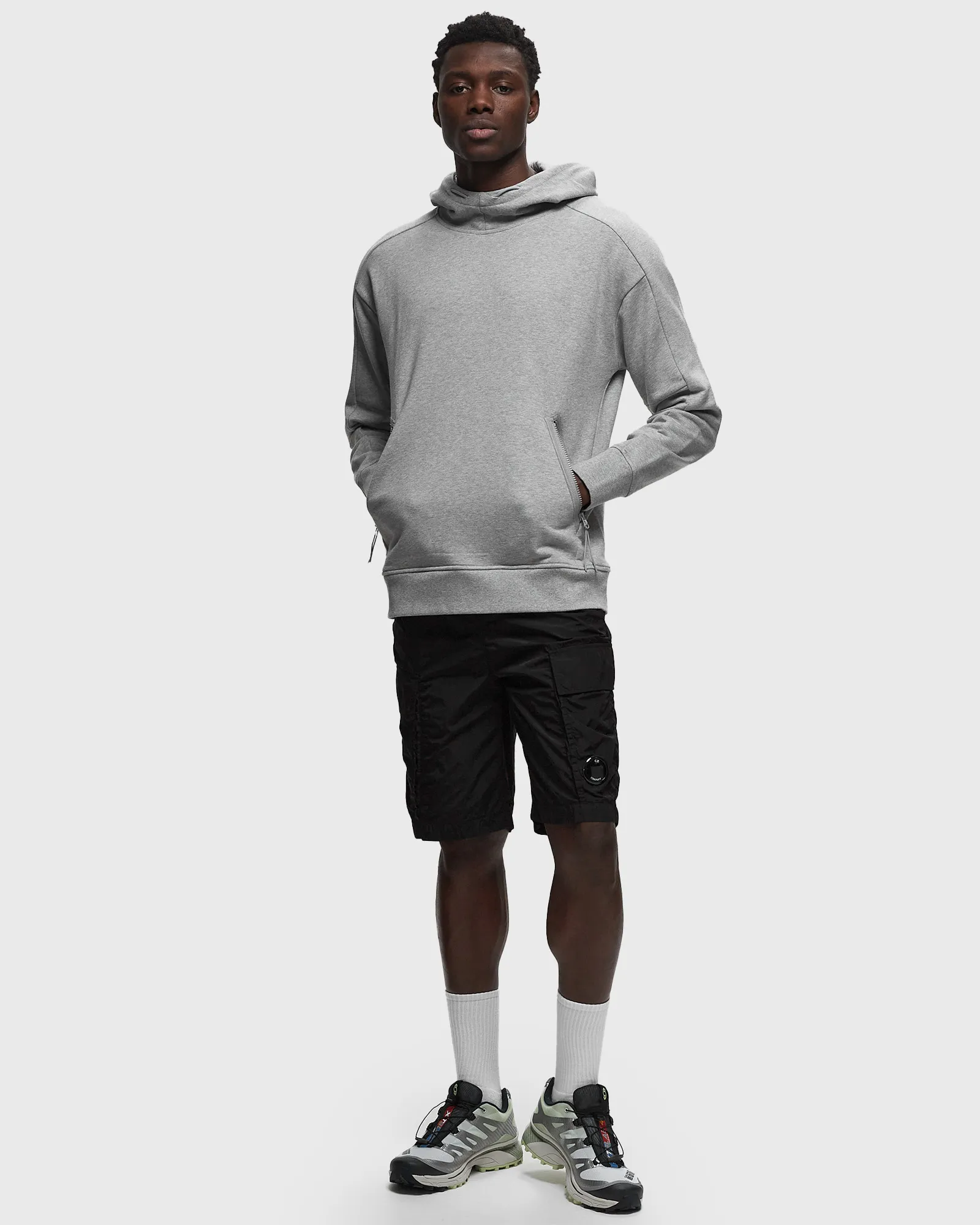 C.P. Company DIAGONAL RAISED FLEECE SWEATSHIRTS - SWEAT HOODED