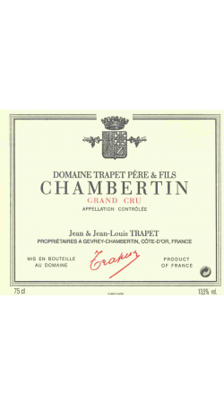 Domaine Trapet Père & Fils 2010 Chambertin Grand Cru Rouge