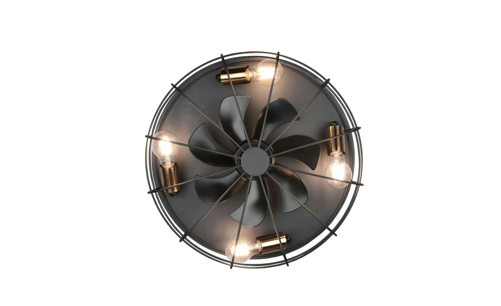 Trio Deckenleuchte mit Ventilator