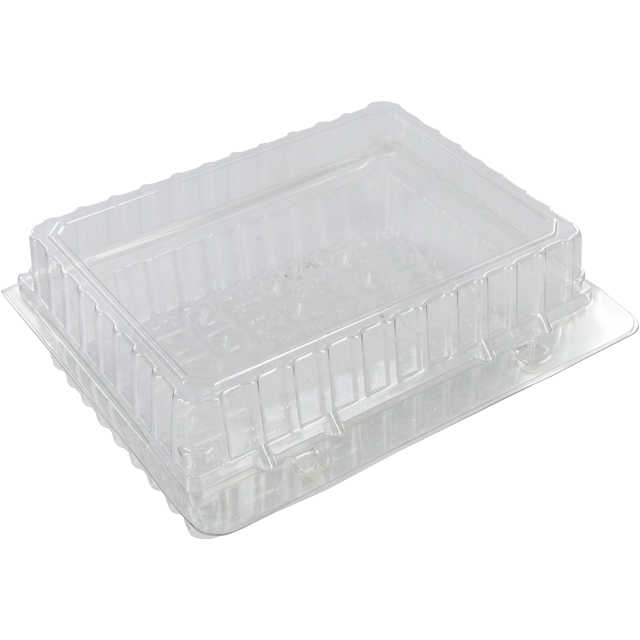 Blister, Gerecycled PET, 140x110x55mm, transparant