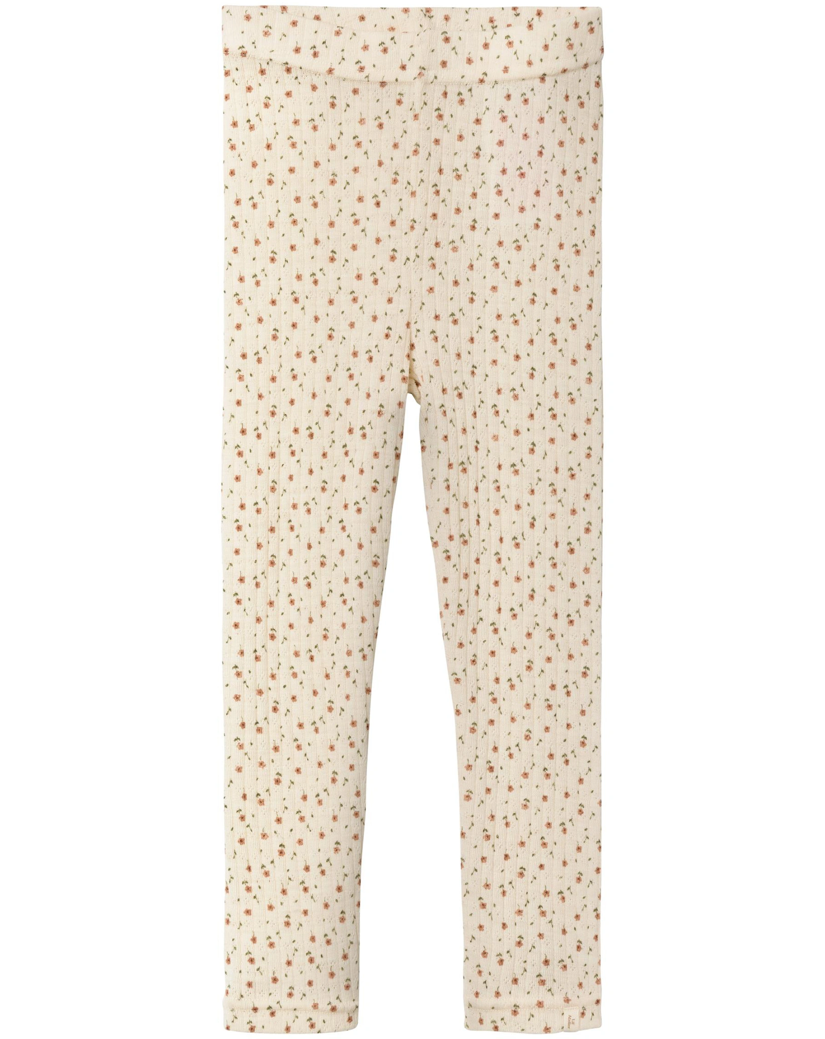 Woll-Leggings NMFFARGA in turtledove