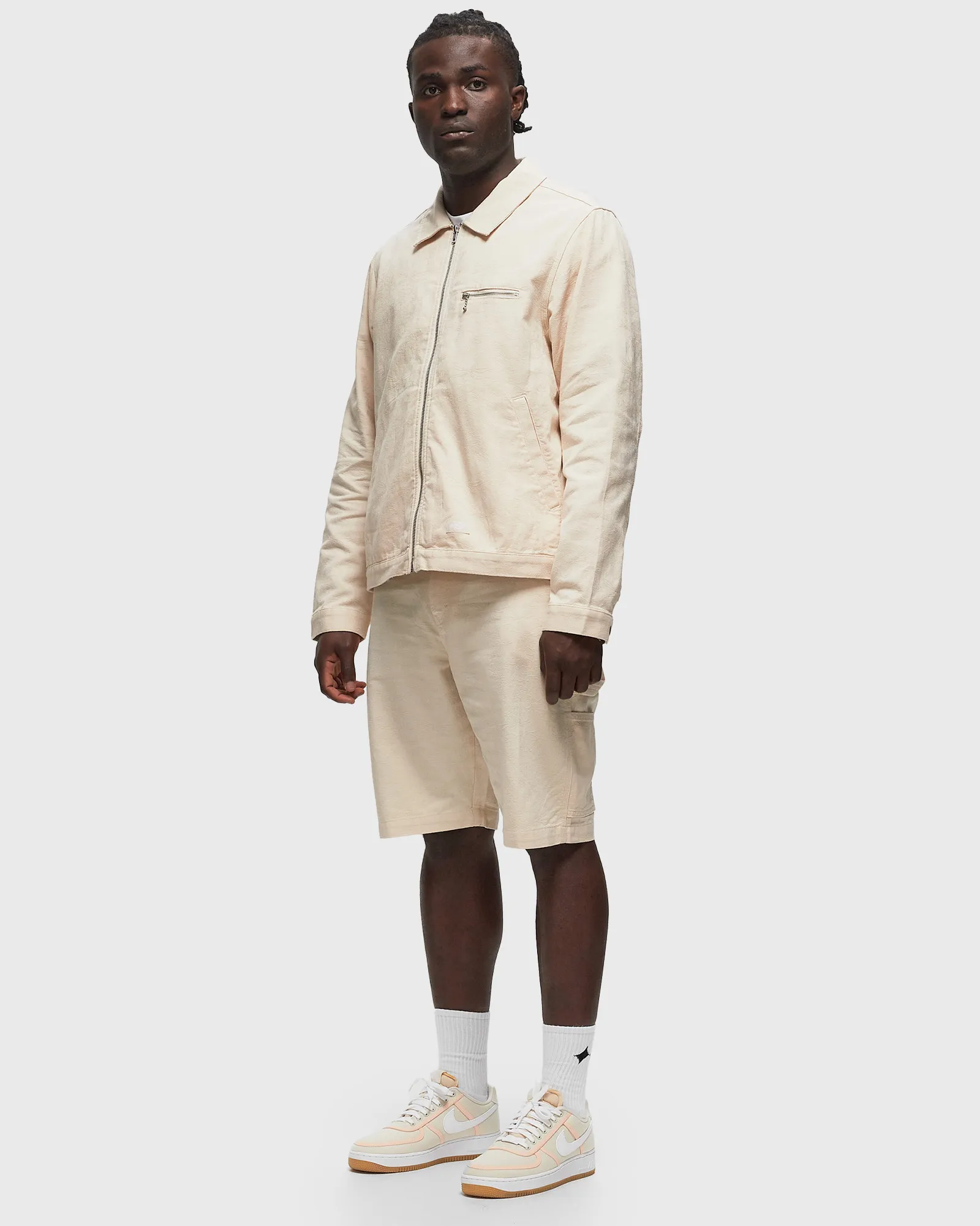 DICKIES TONAL JACQUARD PAINTERS SHORTS TONAL JACQUARD NATURAL