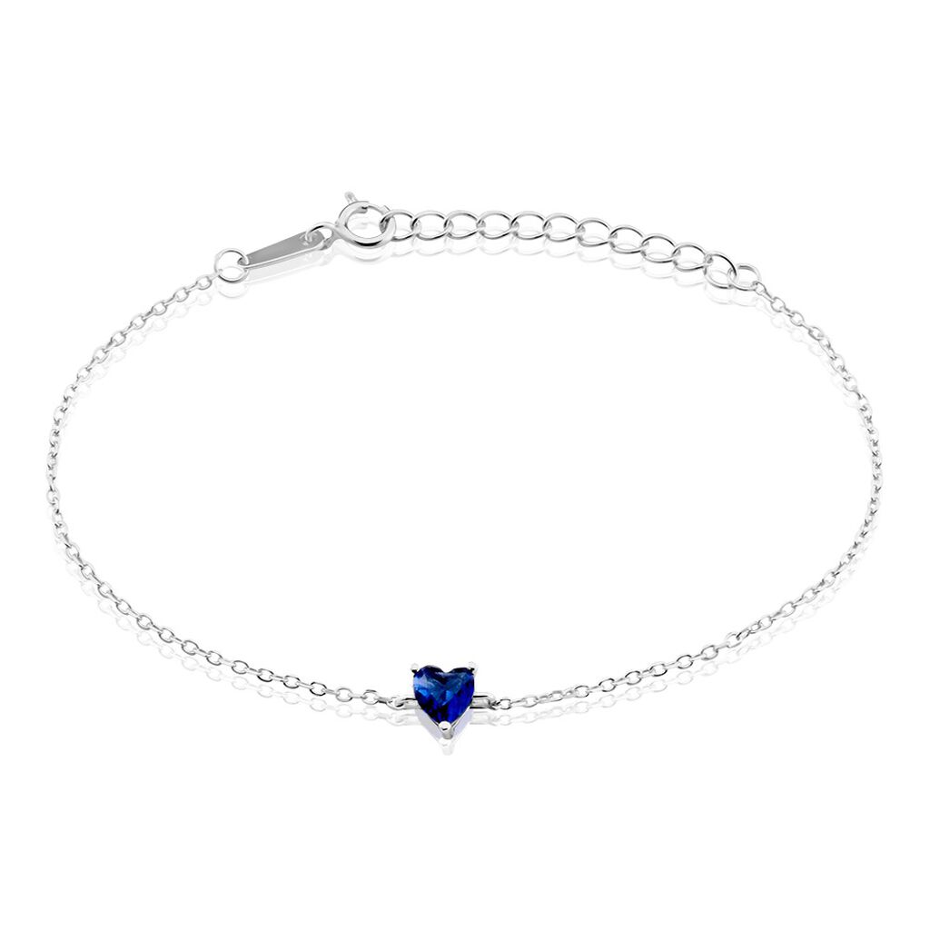 Bracelet Kelvyn Argent Blanc Oxyde