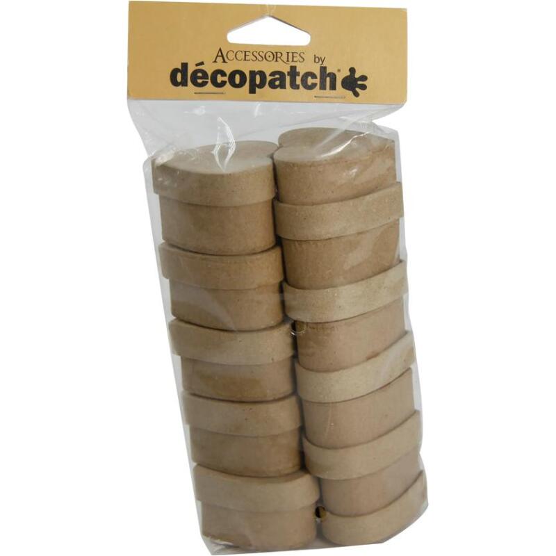 Set 10 petites boîtes coeurs 3x15x30cm - Kraft