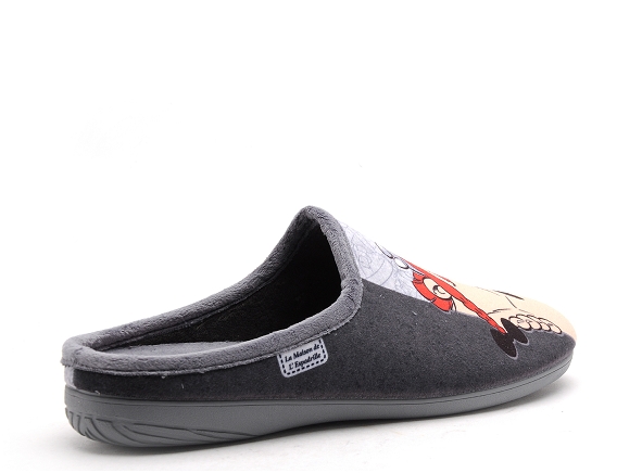 La maison de l espadrille chaussons homme a11h gris