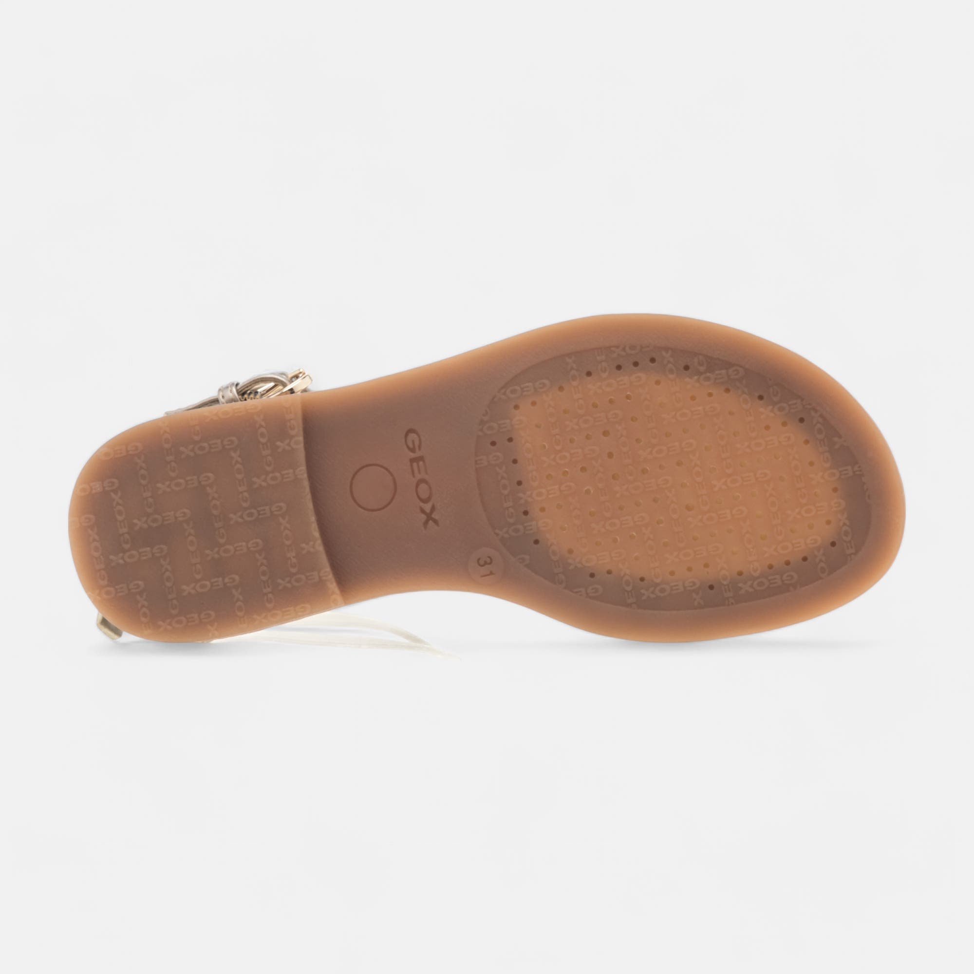 Nu-pieds Fille or