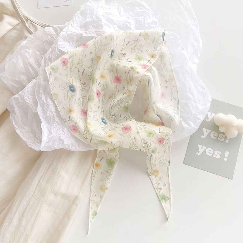 Frior - Bandana met bloemenprint (verschillende ontwerpen)