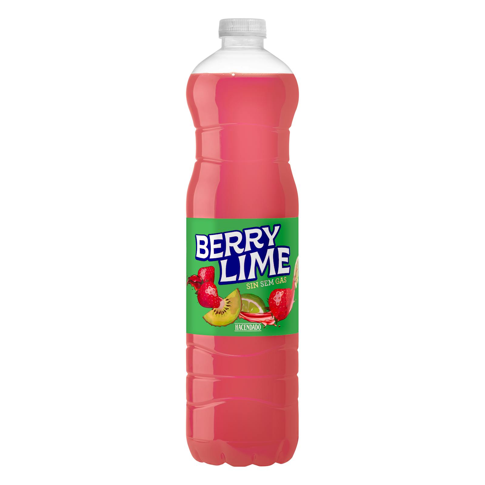 Boisson gazeuse Hacendado Berry Lime sans gaz