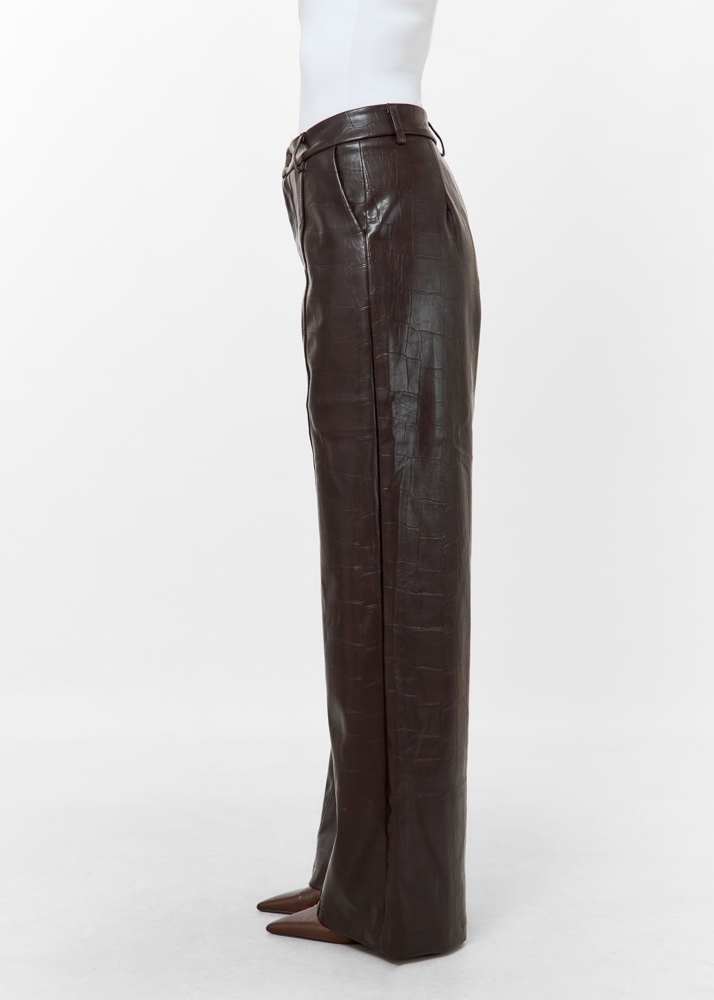 Jolie broek choco bruin
