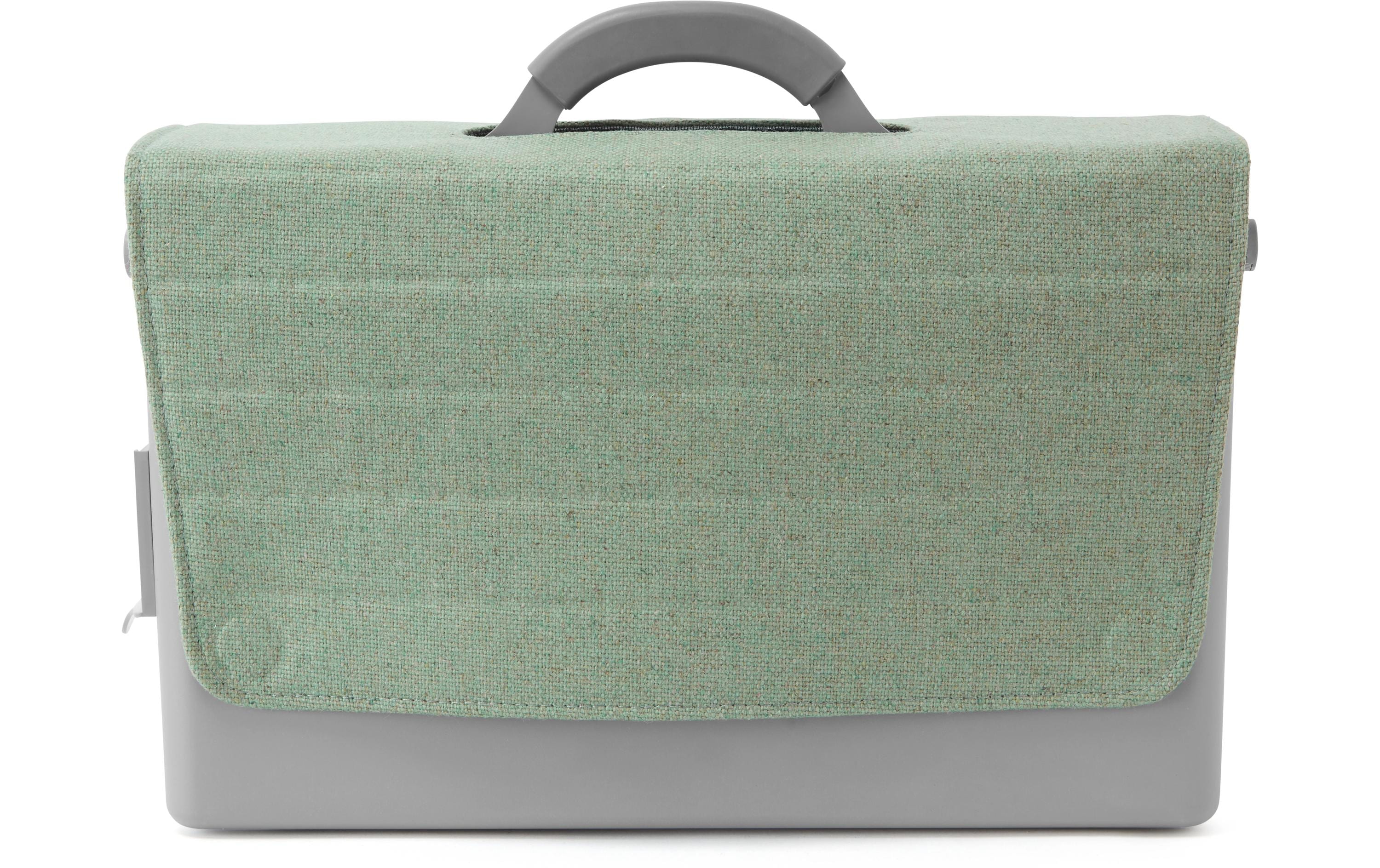 Cover Flax Greenwich zu Hotbox 2, GrünIndividuelle Stoffabdeckung aus Naturfasern