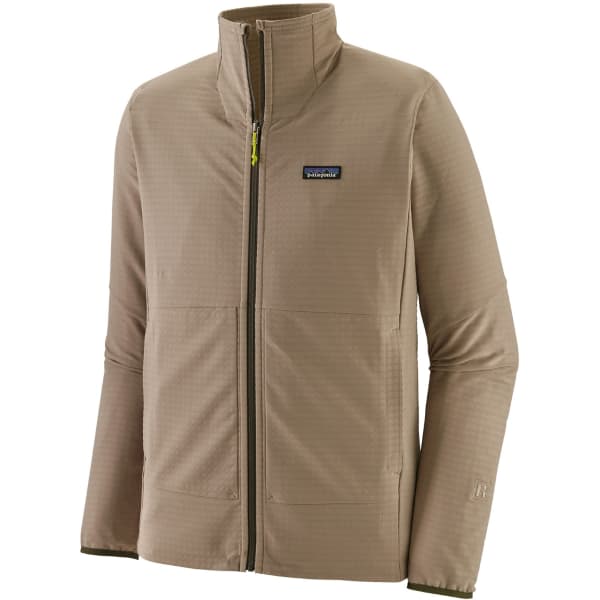 Veste polaire randonnée PATAGONIA M'S R1 TECHFACE JKT SEABIRD GREY