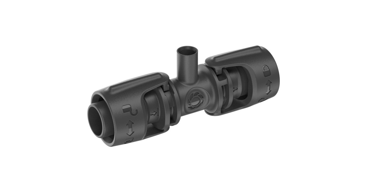 GARDENAMicro-Drip-System T-stuk voor Sproeiers verbinding  (Donkergrijs)