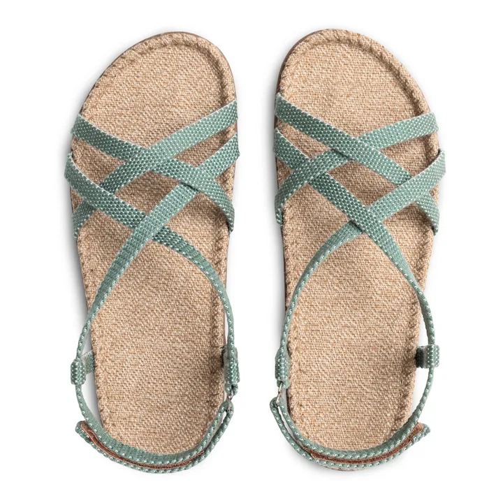 Shangies Sandales Scratchs | Vert