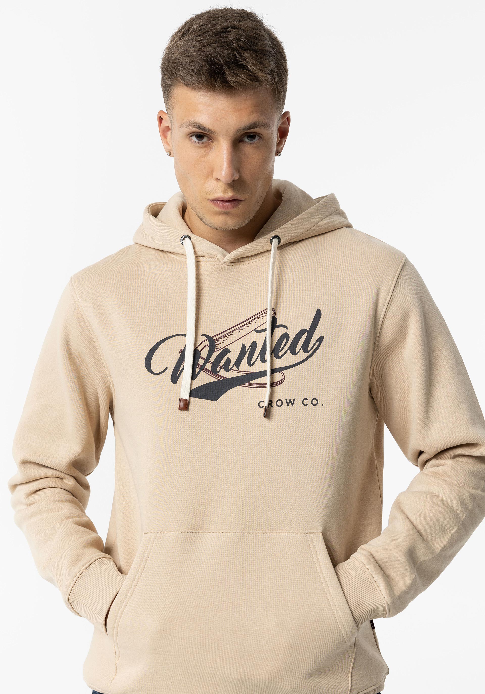 Hoodie com Estampado Frontal