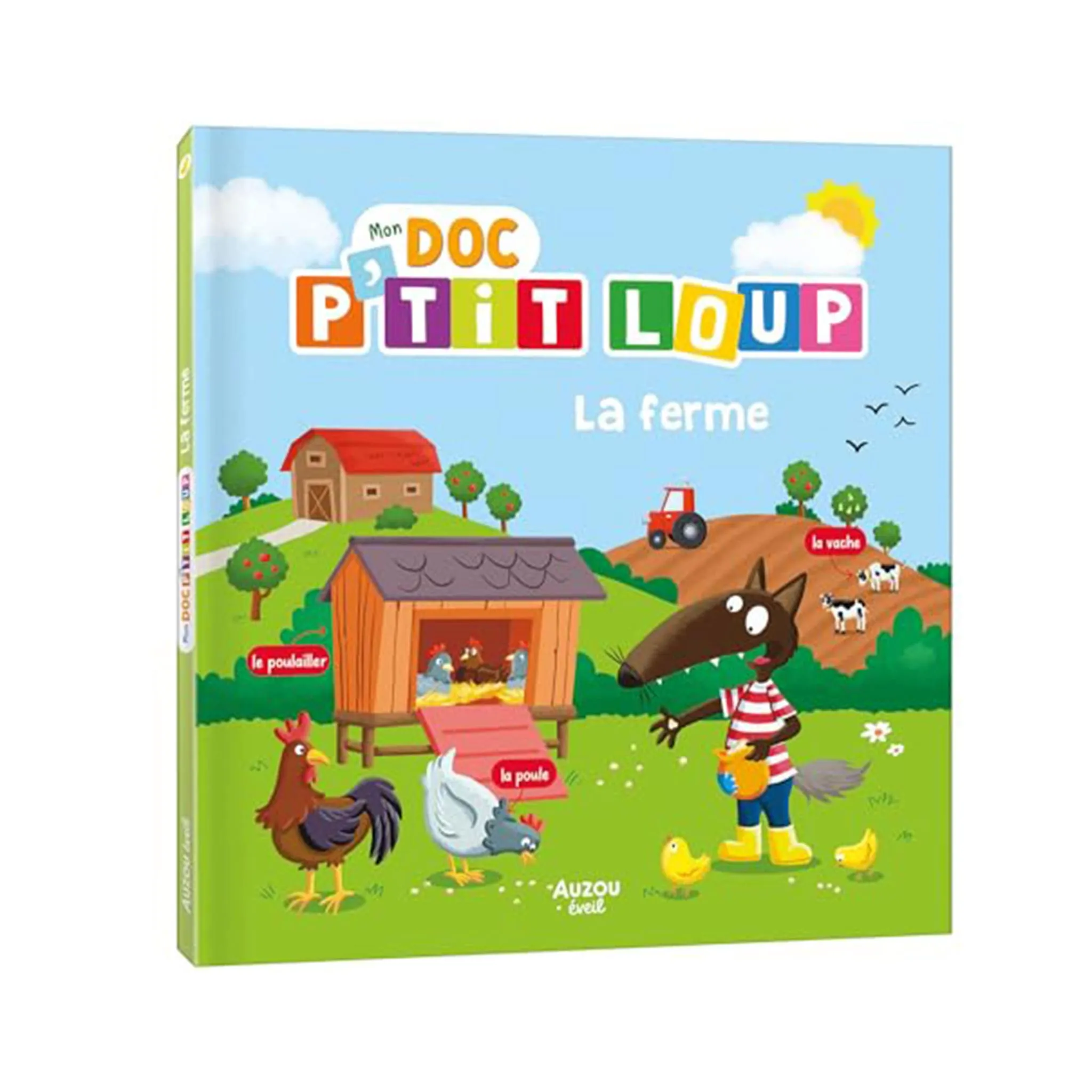Auzou Mon Doc P'Tit Loup - La Ferme