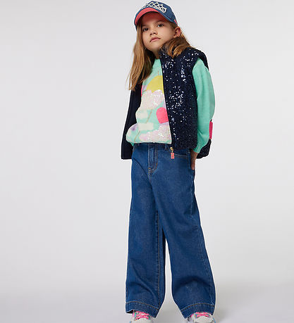 Billieblush Jeans - Blåach/Glitter