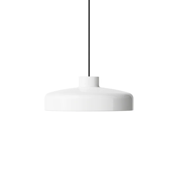 NINE - Lacquer LED Pendelleuchte M, grau